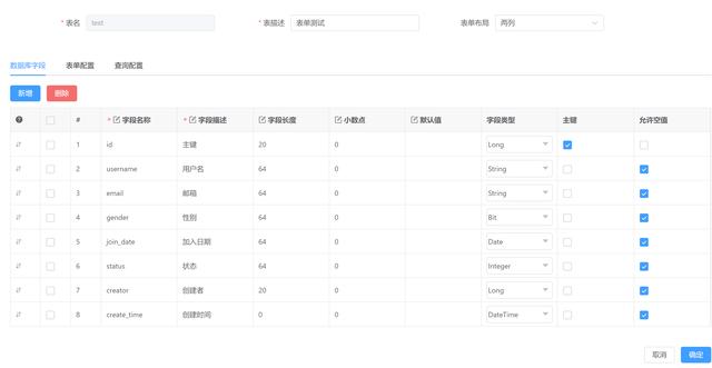 低代碼開發(fā)平臺(tái)，使用門檻極低，完全免費(fèi)開源，實(shí)現(xiàn)各種業(yè)務(wù)需求