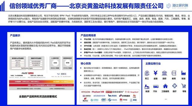 「信創(chuàng)低代碼」信創(chuàng)和低代碼步入融合期，炎黃盈動(dòng)引領(lǐng)前沿趨勢