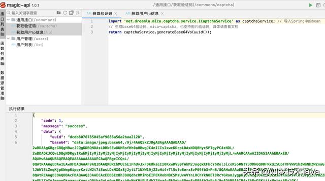 基于 magic-api 搭建自己的低代碼平臺(tái)（magic開發(fā)）